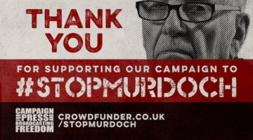 5 ways to support the #StopMurdoch crowdfunder