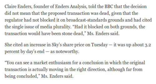 Claire_Enders_in_NYT-transaction_not_dead